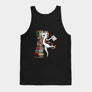 Unicorn Librarian Tank Top